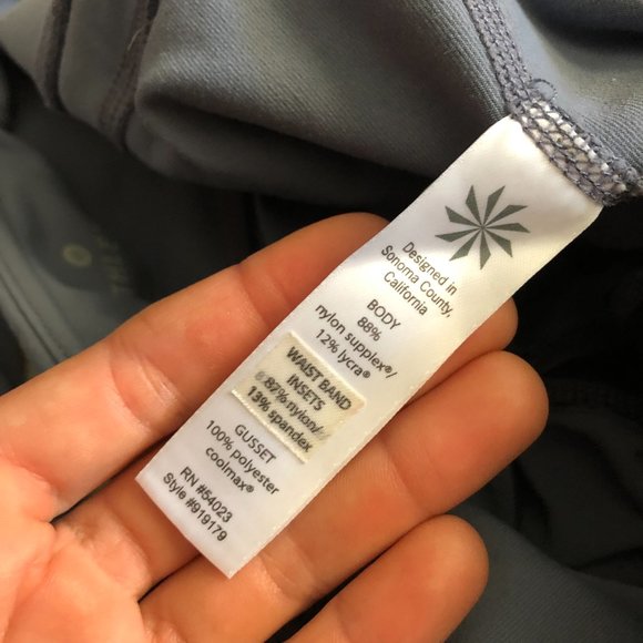 Athleta straight up pant straigth leg yoga pants size XS tall - Picture 8 of 9